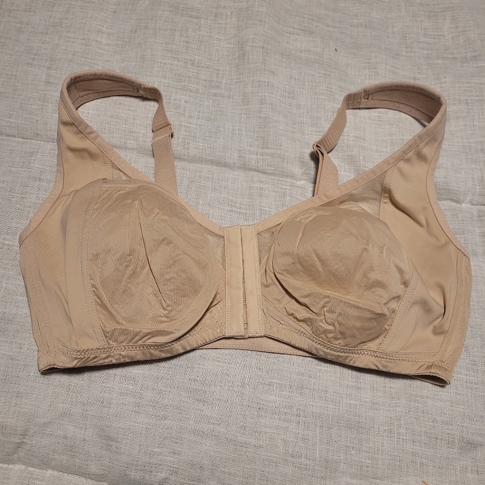 Nude Wireless Full-Coverage Comfort Bra